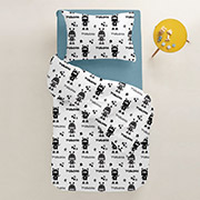 Постільна білизна в дитяче ліжечко Robots Cs3 ранфорс Cosas