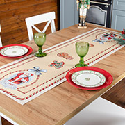 Раннер гобеленовий новорічний Bisquit Lefard