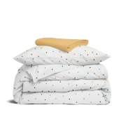 Дитяча постільна білизна в ліжечко LOVE CS4 Cosas білий