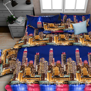 Постільна білизна Місто-3 полікоттон Selena 600510