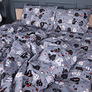 Підковдра 17-0671 With Love Cats бязь MirSon