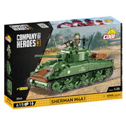 Конструктор Company of Heroes 3 Танк M4 Шерман 615 деталей Cobi COBI-3044