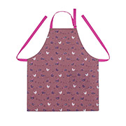 Фартух Прогулянка з курчатами Home Line 182680 бордовий-фуксія