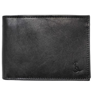 Портмоне шкіряне чоловіче RFID Black P8276-0 Semi Line DAS303168