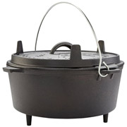 Казан з кришкою 33 см 10 л Askja Pot 266018 Groenberg DAS303245 Black