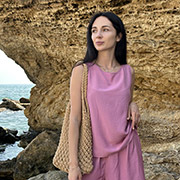 Жіноча майка Lumia COSY темно-рожева LUMSV22