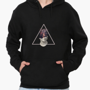 Худі чоловічий Alexander the Great Renaissance MobiPrint 9225-1586 чорний