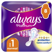 Прокладки гігієнічні 8 шт Always Platinum Normal Single