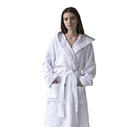 Халат махровий жіночий з капюшоном Sleeper Set White Bath Robe Халат махровий жіночий з капюшоном Sleeper Set White Bath Robe