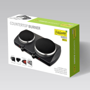 Настільна електрична плита 2 конфорки Maestro 2000 Вт MR773-2 - Фото №4