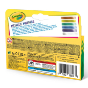 Набір фломастерів Crayola Metallic 6 шт 58-8828 - Фото №5