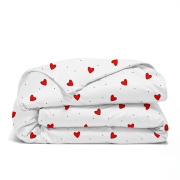 Підліткова постільна білизна Cherry Hearts ранфорс Cosas - Фото №4