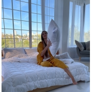 Подушка пухова 100% сірого пуху SoundSleep Air Soft - Фото №11