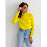 Гольф-джемпер жовтий Art Knit - Фото №3