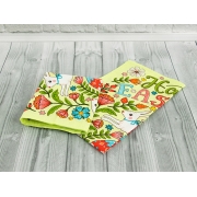 Кухонний вафельний рушник Великдень-3 Руно салатовий - Фото №5