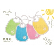 Слинявчик з овечкою Бембі СЛ8 махра - Фото №5