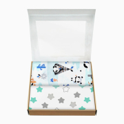 Набір пелюшок Pandas Cs2 бязь Cosas 2 шт - Фото №4