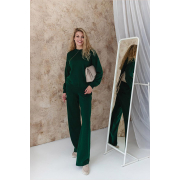 Штани в'язані Katrin new Art Knit смарагд - Фото №3