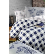 Постельное белье Edmon navy blue ранфорс First choice - Фото №3