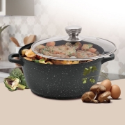 Кастрюля алюминиевая с крышкой Maestro - Фото №3