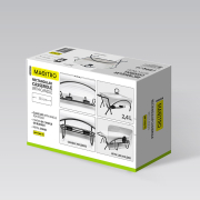 Марміт прямокутний 36.5см Maestro MR11562-73 - Фото №5