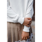 Гольф базовий Art Knit молочний - Фото №7