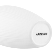 Ваза порцелянова 7х23 см Siena Ardesto AR3806W біла - Фото №5