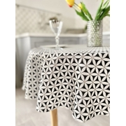 Скатертина жакардова кругла LiMaSo EBANO020 - Фото №4