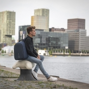 Рюкзак антизлодій Bobby Hero XD Design P705.295 темно-синій - Фото №3