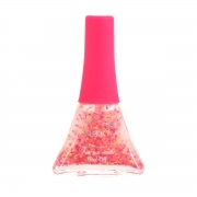 Лак для нігтів 5,5мл Конфетті-Мікс рожево-золотистий мікс Lukky T16750 - Фото №4