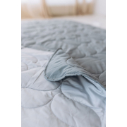 Покривало декоративне двостороннє Tahiti темно-сірий-світло-сірий Sonex - Фото №8