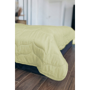 Покривало декоративне двостороннє Tahiti лайм-беж Sonex - Фото №8