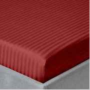 Простирадло на гумці в дитяче ліжечко Burgundy Cosas сатин - Фото №5