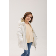 Куртка зимова для дівчинки КТ304 Бембі 200-молочний - Фото №5