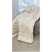 Ковдра демісезонна вовняна в чохлі з сатину Caloric SoundSleep - Фото №5