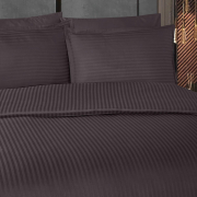 Постільна білизна Altinbasak Poplin Infinity Berry поплін ліловий простирадло на гумці - Фото №4