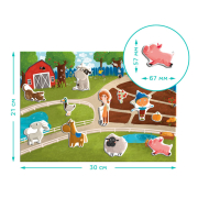 Розвиваюча гра Магнітна Ферма Dodo 200206 - Фото №8