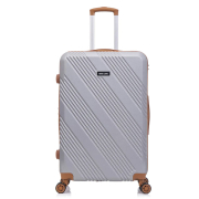 Чемодан 24 M Light Grey T5849-2 Semi Line DAS303353 - Фото №4