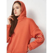 Худи женское Подолье Lesia коралловое - Фото №4