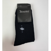 Чоловічі махрові високі шкарпетки Золото - Фото №6