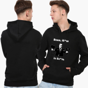 Худі чоловічий Я хотів би сказати, Вова… MobiPrint 9225-3693 чорний - Фото №4