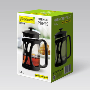 Френч-прес 1.0л Maestro MR1663-1000-BLACK - Фото №4