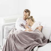 Електроковдра 130х180 см 100 Вт 6 режимів Beurer сіра - Фото №3