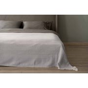 Плед хлопковый Ardesto Summer серый - Фото №6