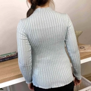 Гольф для дівчинки Little Kelly Прованс світло-сірий - Фото №4