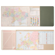 Щоденник датований А5 368 стор Boss Leo Planner 252635 хакі - Фото №5