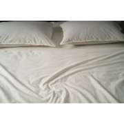 Комплект постільної білизни SoundSleep Stonewash Adriatic milky молочний - Фото №9