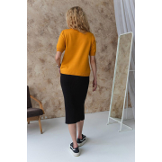 Спідниця в'язана Katrin new Art Knit чорний - Фото №5