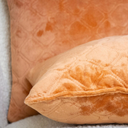 Подушка декоративна Велюр ТЕП темно-кавова - Фото №5