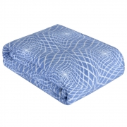 Плед бавовняний Arya Cora блакитний - Фото №3